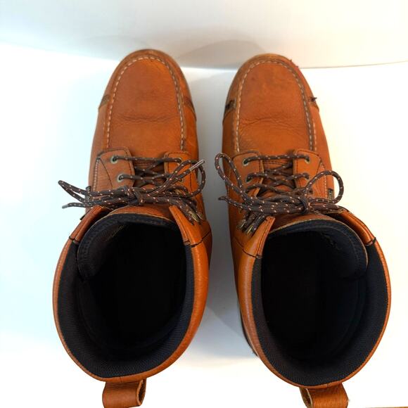 Red Wing Irish Setter Work Boots Size 14 Wingshooter Brown Leather Safety Toe - Picture 5 of 16